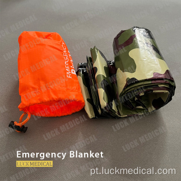 Cobertor de emergência, cobertor de alumínio de primeiro auxílio